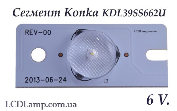 Сегмент konka линза+светодиод kdl39ss662u
