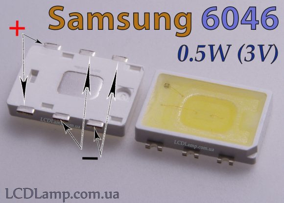 Samsung 6046 (0.5W 3V)