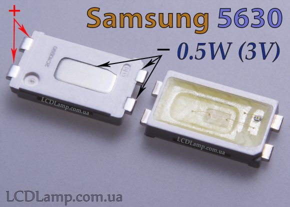 Samsung 5630 (0.5W 3V)