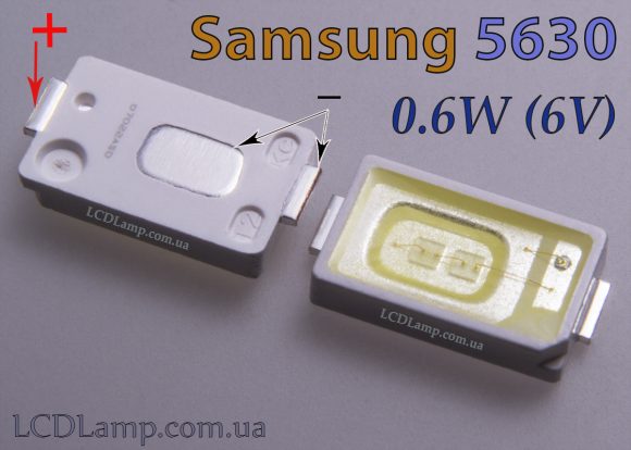 Samsung 5630 (0.6W 6V)