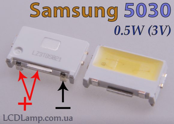 Samsung 5030 (3V 0.5W)