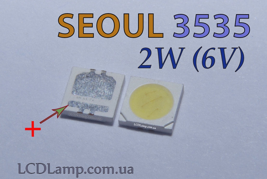 Seoul SMD 3535 2W(6V)