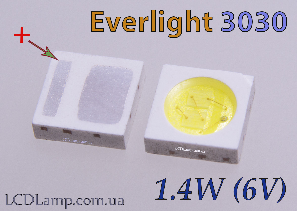 Everlight 3030 (1.4W.-6V.)