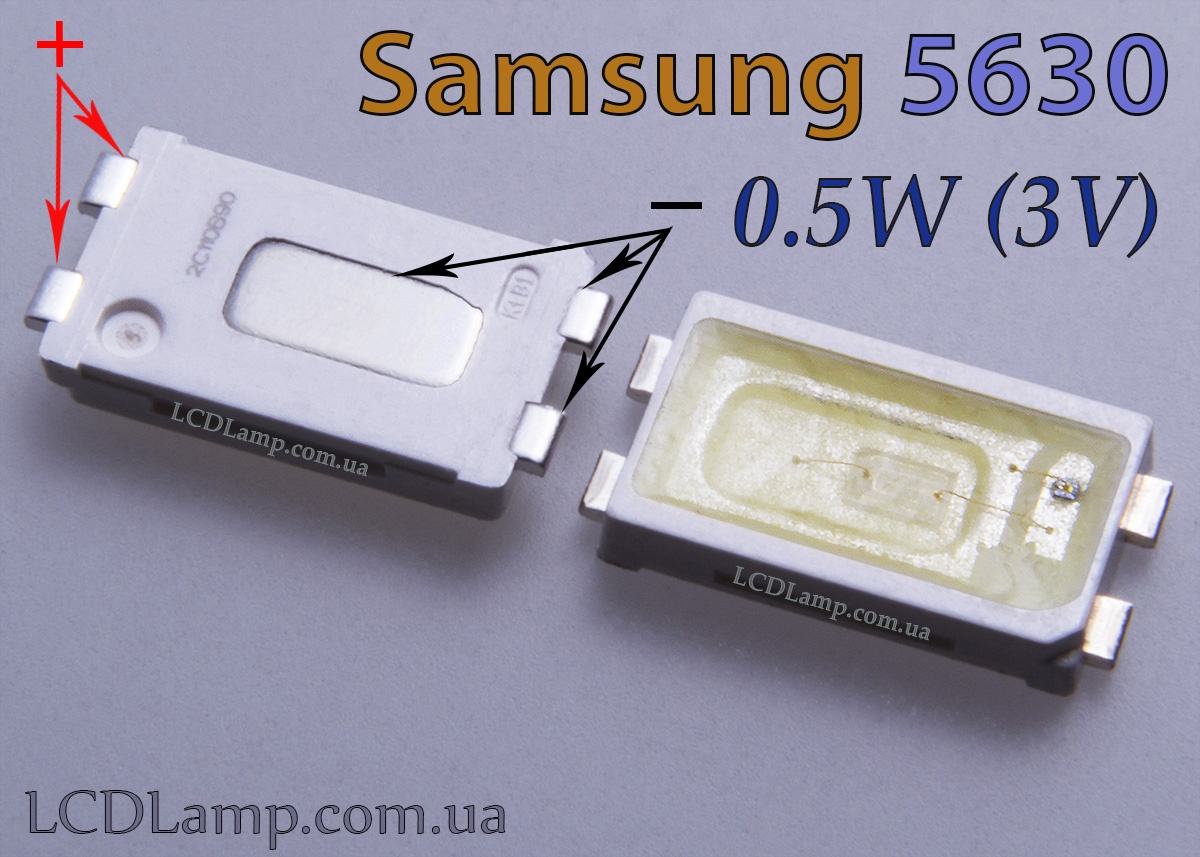 Samsung 5630 (0.5W-3V)Холодные