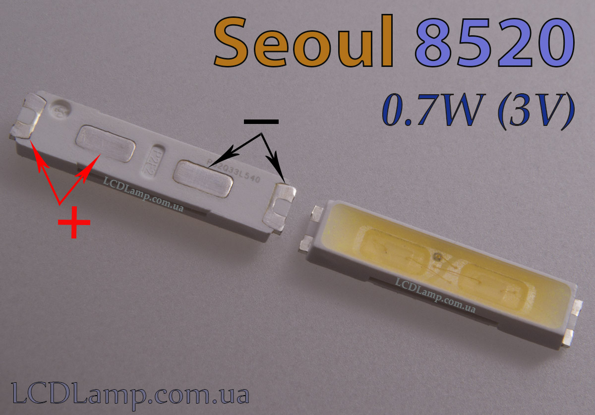 Seoul 8520 (0.7W 3V)