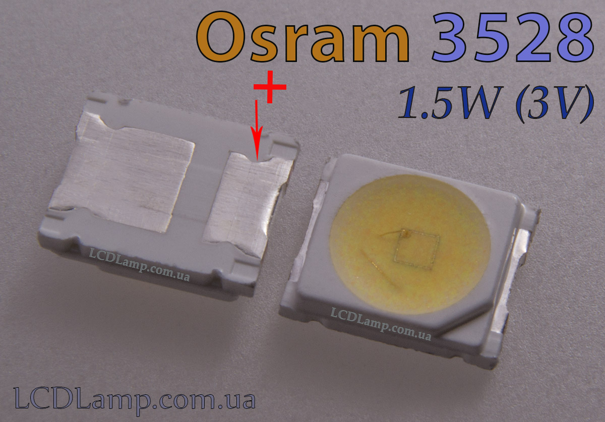 Osram 3528(1.5W. 3V.)